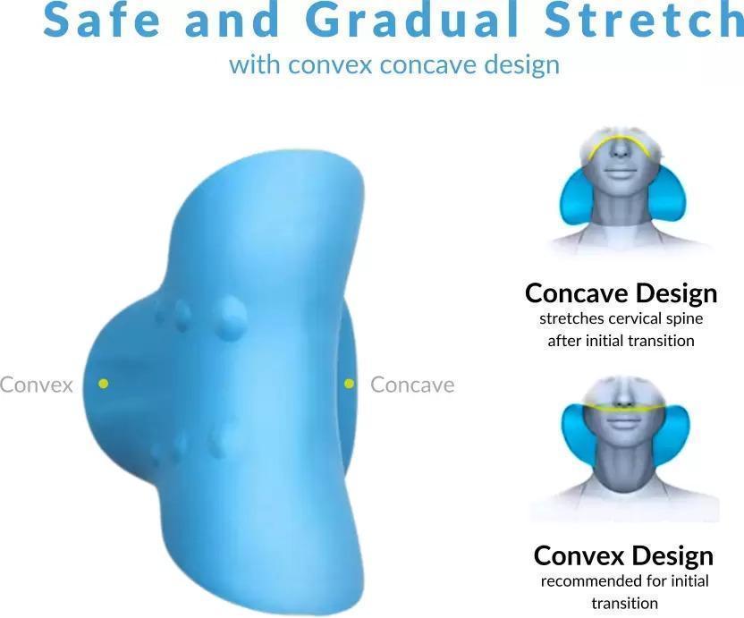Expertomind Neck Relaxer | Cervical Pillow | Neck & Shoulder Support for Pain Relief