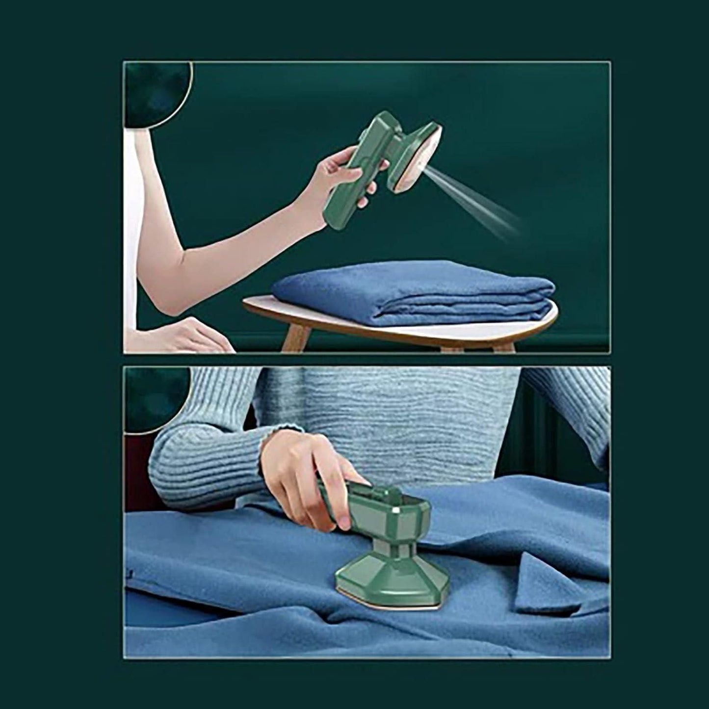 Iron-Travel Steamer Iron for Clothes I Portable Handheld Iron