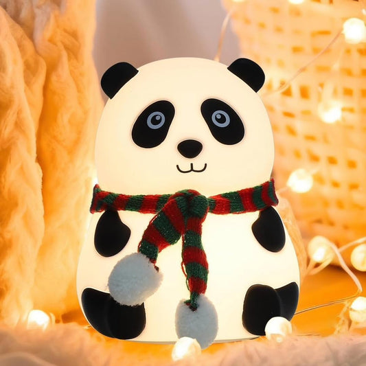 Panda Light Lamp - Rechargeable Silicone - Night Lamp - 7 Colours
