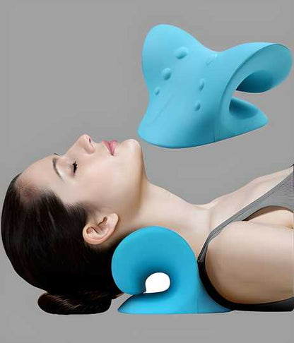 Expertomind Neck Relaxer | Cervical Pillow | Neck & Shoulder Support for Pain Relief